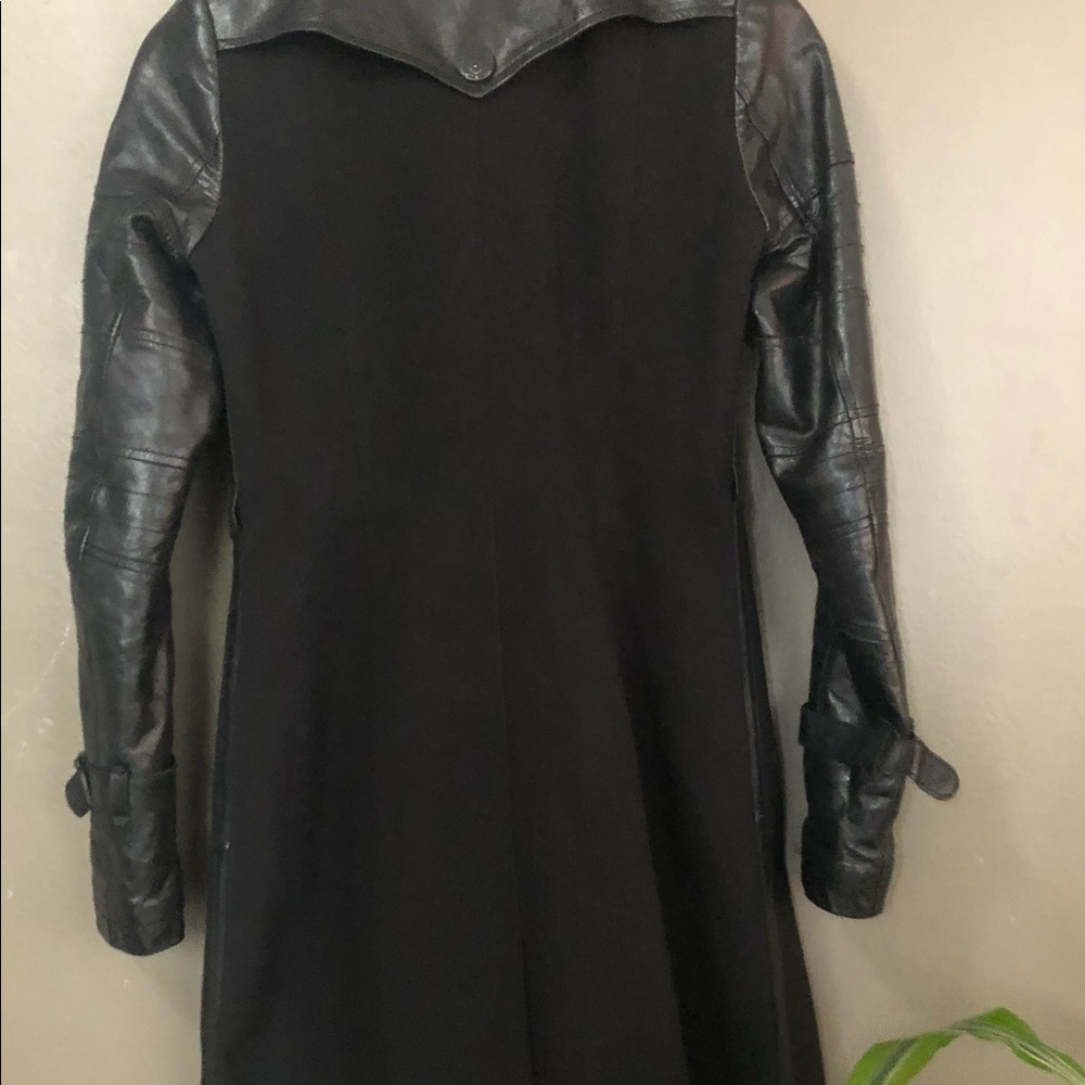 ⭐️HP⭐️ RUDSAK Leather & Black coat size Xsmall. - Picture 8 of 8